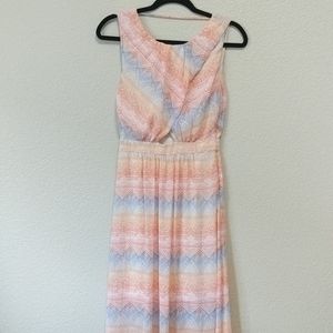Pastel Colored Maxi Dress